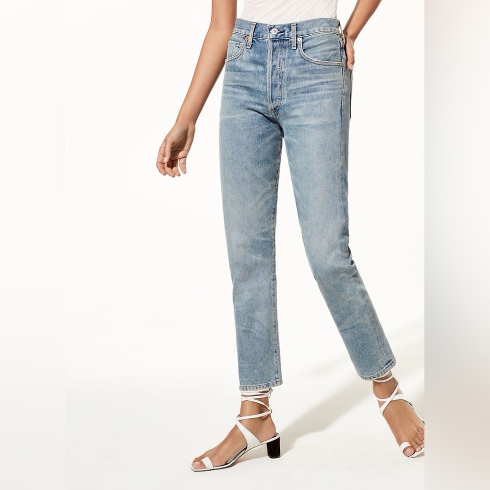 Citizens of Humanity Dree High Rise Slim Crop Jeans 26